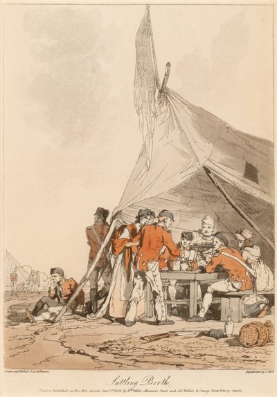 装潢展位，约1808年 作者 约翰·奥古斯都·阿特金森