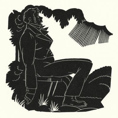古斯塔夫-福楼拜的《包法利夫人》插图（石版画） 作者 约翰奥斯汀