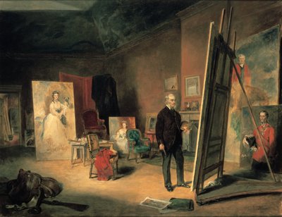 弗朗西斯·格兰特爵士工作室肖像（1866年） 作者 John Ballantyne