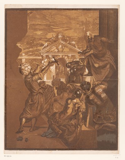 马库斯从酷刑中拯救了一名奴隶 威尼斯大师的艺术作品（系列名称） Opera selectiora（系列名称） 作者 雅各布·丁托列托