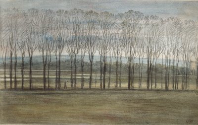 来自默顿学院的风景，1791年2月28日 作者 约翰·浸信会