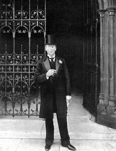 英国自由党政治家约瑟夫·张伯伦，约1905年。 作者 约翰·本杰明·斯通
