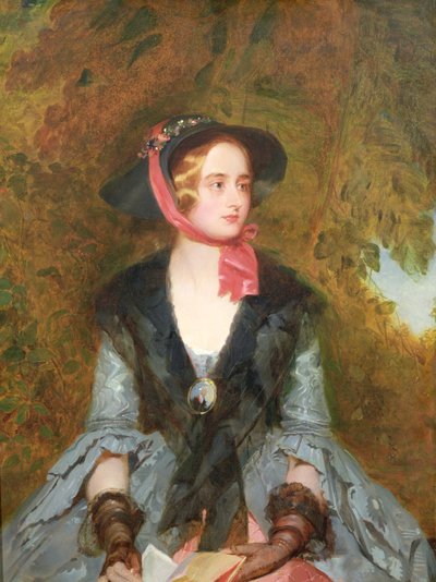 Rose Bradwardine，1844年Walter Scott（1771-1832）的&39;Waverley&39;的女主角 作者 约翰·波斯托克