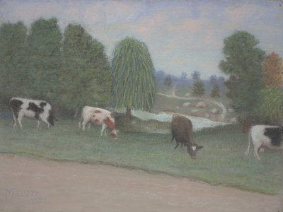 牧场 作者 约翰·布雷金里奇·马丁