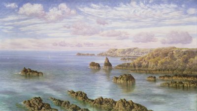 根西岛南部海岸 作者 约翰·布雷特