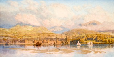 Seison的堡垒和Kittywake的营地》，1879年 作者 约翰·布雷特