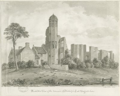 Biddulph Hall（旧）：棕褐色图纸 作者 约翰·巴克勒