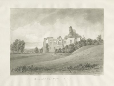 Biddulph Hall（旧）：棕褐色图纸 作者 约翰·巴克勒