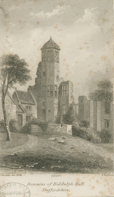 Biddulph Hall（旧）：钢雕 作者 约翰·巴克勒