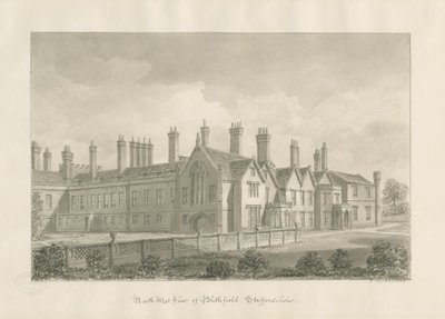 Blithfield Hall：棕褐色图纸 作者 约翰·巴克勒