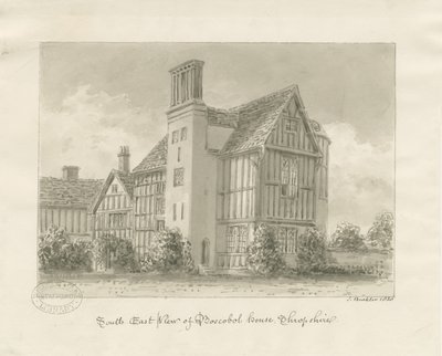 Boscobel House：棕褐色洗 作者 约翰·巴克勒