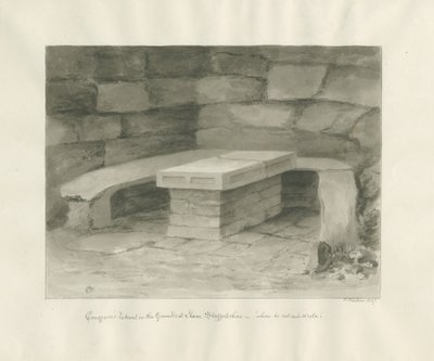 Ilam Hall-&39;Congrave&39;s Retreat&39;：乌贼墨画 作者 约翰·巴克勒