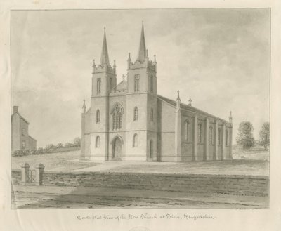 Stone Church [New]: sepia drawing 作者 约翰·巴克勒
