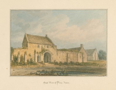 威尔特郡-Place Farm，1812年 作者 约翰·巴克勒