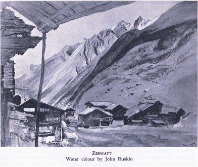采尔马特，来自1947年柯林斯出版的英国冒险 作者 约翰·布什