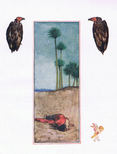 Feroza，插图来自Kama花园（以及印度的其他歌词），1920年 作者 约翰·拜姆·李斯顿·肖