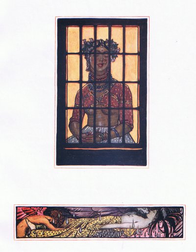 Lilavanti的故事，插图来自Kama花园（以及印度的其他歌词），1920年 作者 约翰·拜姆·李斯顿·肖