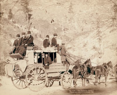 The Old West Deadwood Stagecoach 作者 约翰·CH·格拉比尔