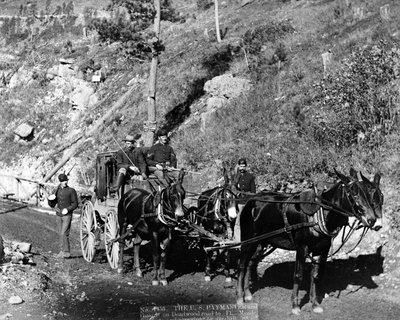美国的Paymaster和Guards在Deadwood的Ft。米德，1888年 作者 约翰·CH·格拉比尔