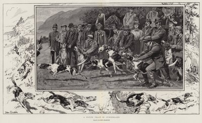 在坎伯兰郡的猎犬小径 作者 John Charlton
