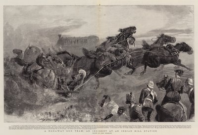 一个失控的枪支队，一个印第安山站的事件 作者 John Charlton