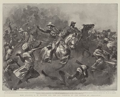 RH Martin上校如何在Omdurman战役中领导第21届枪骑兵 作者 John Charlton