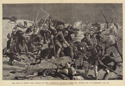 8月28日，埃及的战争，Ewart上校下的家庭骑兵指控，在Kassassin 作者 John Charlton