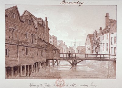 Dockhead Folly, Bermondsey, 伦敦, 1828年 作者 约翰·切塞尔·巴克勒