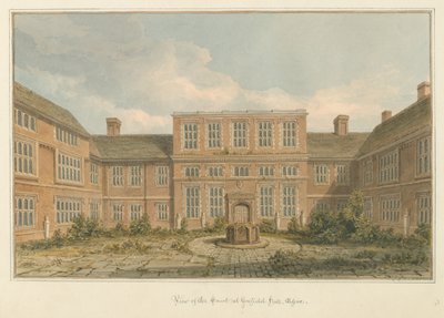 埃塞克斯（Essex）-戈斯菲尔德音乐厅（Gosfield Hall）-法院 作者 约翰·切塞尔·巴克勒