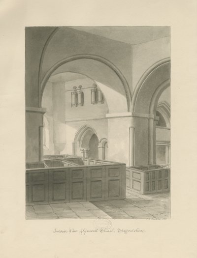 Forton - Aqualate大厅：雕刻，nd [1653-1686] (印刷品) 作者 约翰·切塞尔·巴克勒