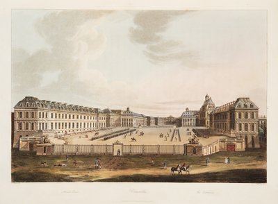 入口，从凡尔赛，巴黎和圣丹尼斯，酒吧的插图。 1805（aquatint） 作者 约翰·克劳德·纳特斯
