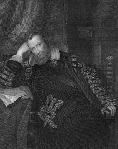 19世纪中叶，诺森伯兰郡伯爵亨利·珀西（Henry Percy）。 作者 约翰·科克伦