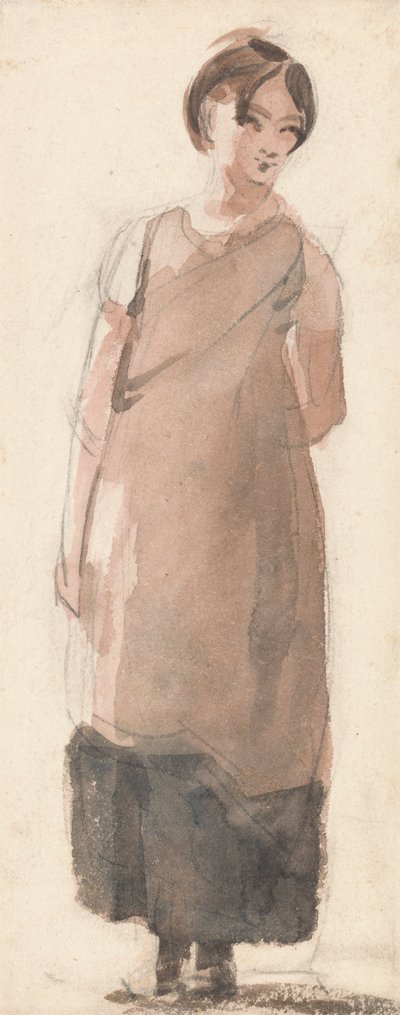 湖区乡村姑娘 作者 约翰·康斯特勃