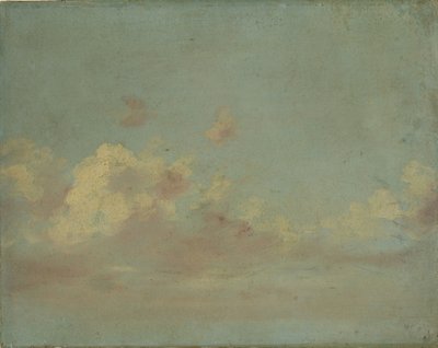 云研究，约1821-22年 作者 约翰·康斯特勃