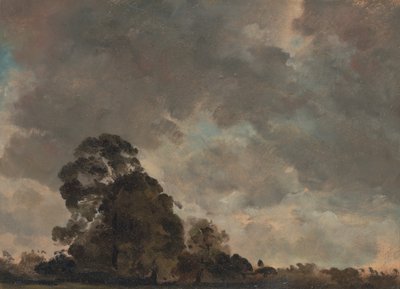 云研究，约1821年。 作者 约翰·康斯特勃