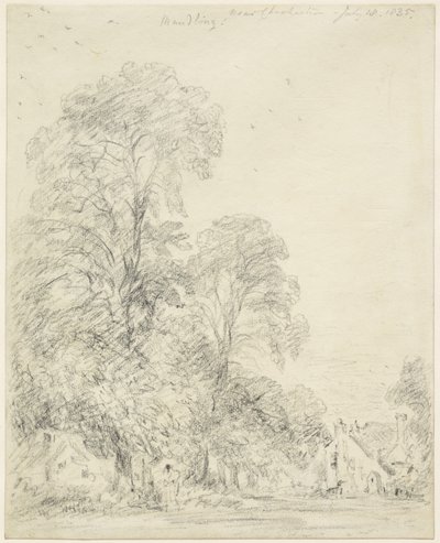 1835年7月18日，奇切斯特附近的莫德林 作者 约翰·康斯特勃