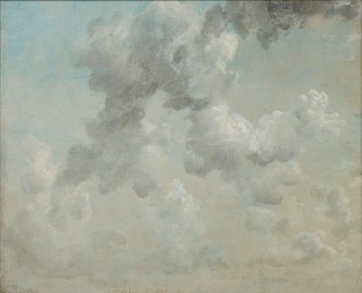 云的研究》，1822年 作者 约翰·康斯特勃