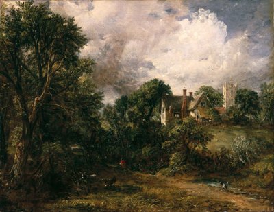 The Glebe Farm，1827 作者 约翰·康斯特勃