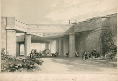 桥梁在Uxbridge路，伦敦 作者 约翰·库克·伯恩