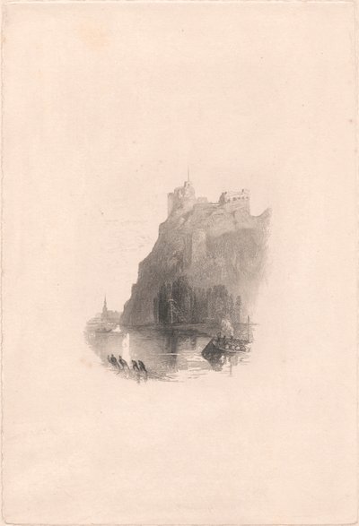 盖拉德城堡，从南面望去 作者 John Cousen