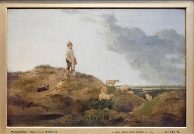 诺维奇附近的 Mousehold Heath 景观 作者 约翰·克罗姆