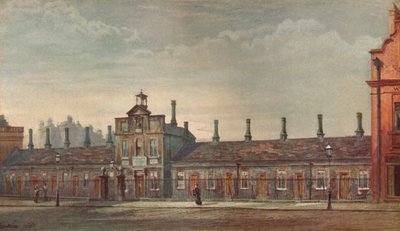 伦敦威斯敏斯特罗切斯特街，埃默里山施舍，1880年，1926年。 作者 约翰·克劳瑟