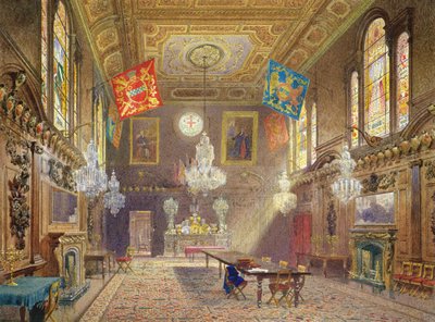 1901年Mercers公司的Livery Hall 作者 约翰·克劳瑟