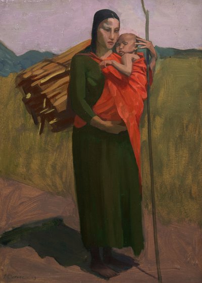 爱尔兰农妇 作者 约翰·柯里