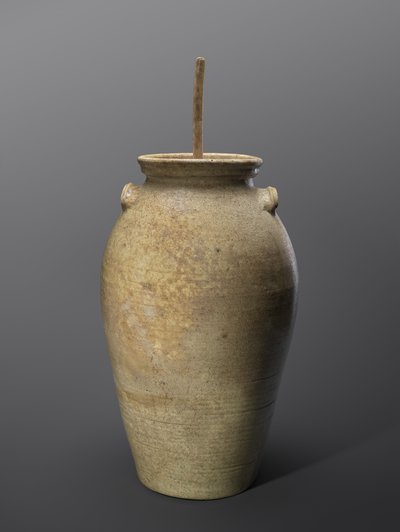 流失角1850-1883年（用木头制成的碱性釉面stone器） 作者 约翰·戴维斯（attr.to）豹