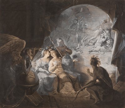The Tea-Tax-Tempest The Oracle, 1774. 作者 约翰·迪克森