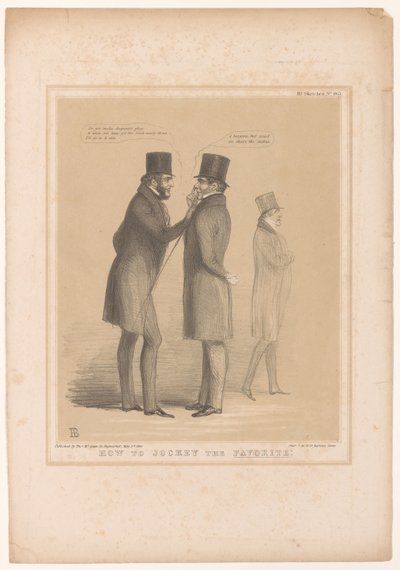 Spotprent 与 Lord Bentinck 和 Smith O