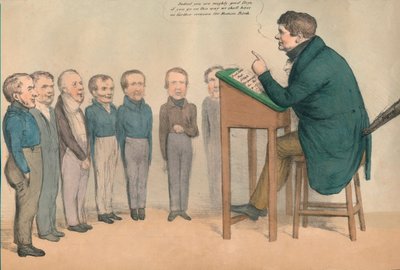 爱尔兰家教，1836年。 作者 约翰·道尔