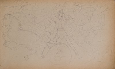 Bacchanalian Fun Exploit (pencil) 作者 约翰邓肯