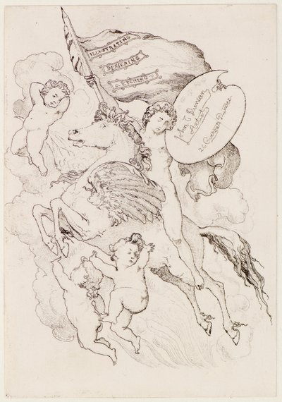 Flying Horse (etching) 作者 约翰邓肯